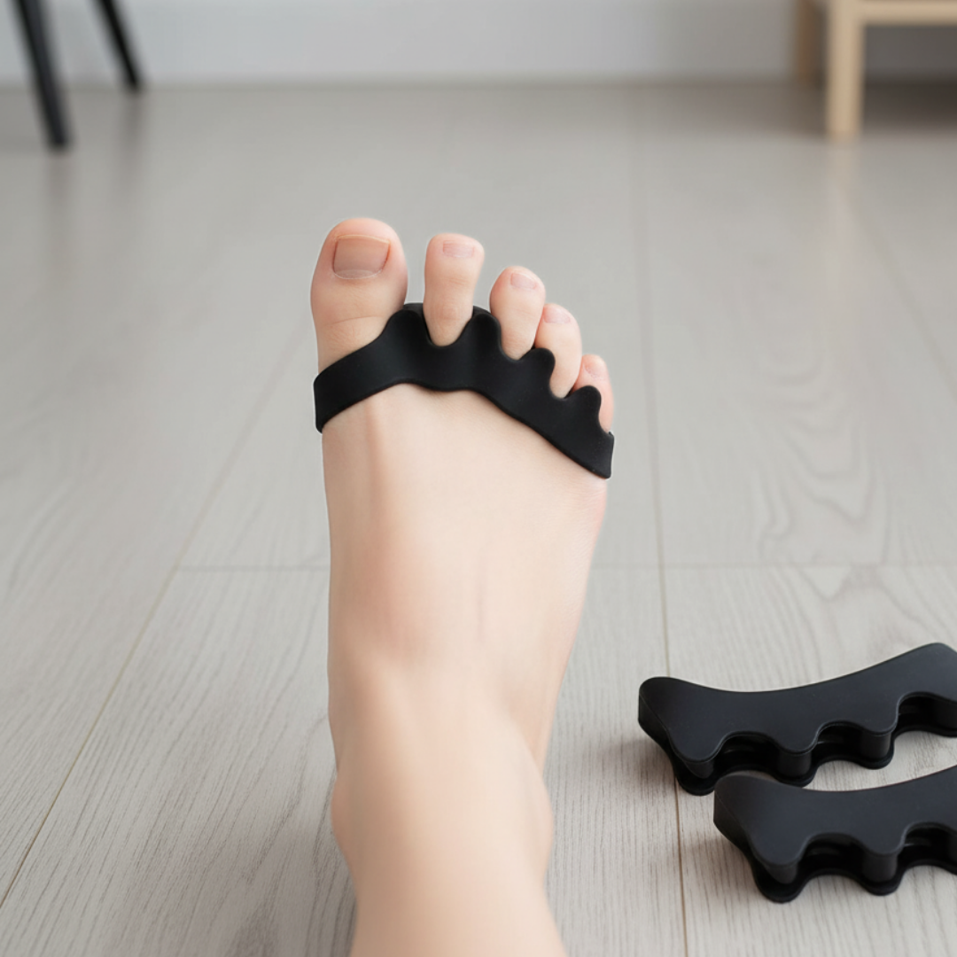 מפריד אצבעות - מפחית חיכוך ולחץ בין האצבעות